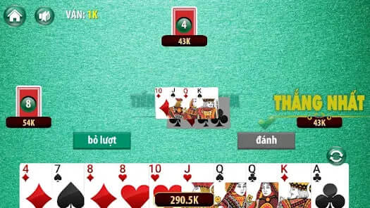Kinh nghiệm chơi bài tiến lên hiệu quả